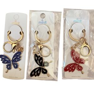 Butterfly Keyring Or bag Charm